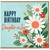 Daughter - in - Law Birthday Card, Happy Birthday Floral Greeting Card