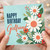 Girlfriend Happy Birthday Card, Floral Birthday Card