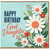 God Daughter Birthday Card, Happy Birthday Floral Card
