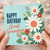 Great Grandson Birthday Card, Happy Birthday Floral Greeting Card