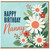 Nanny Birthday Card, Happy Birthday Nanny Floral Card