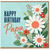 Papa Birthday Card, Happy Birthday Papa Floral Card