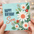 Son Happy Birthday Card, Floral Birthday Card for Son