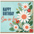 Son - in - Law Birthday Card, Happy Birthday Floral Card