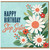 Step Sister Birthday Card, Happy Birthday Step Sister Floral Card