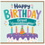 Great Granddaughter Birthday Card, Colourful Happy Birthday Cake Design
