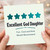 God Daughter Card, Excellent 5 Star Style Appreciation Card