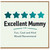 Mum Thank You Card, Excellent Mummy Card, Appreciation Card for Mum