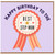 Step - Mum Birthday Card, Happy Birthday to the Best Step - Mum Card