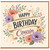 Cousin Birthday Card, Happy Birthday Cousin Floral Greeting Card