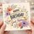 Great Nephew Birthday Card, Floral Happy Birthday Card