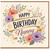 Nanny Birthday Card, Floral Birthday Card for Nanny