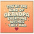 Grandad Card, You're the Kind of Grandpa Everyone Wishes They Had Card