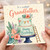 Grandfather Birthday Card, Wonderful Grandpa Birthday Card, Floral Cake Design