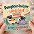 Daughter - in - Law Birthday Card, Unwind and Have a Woolly Great Birthday Sheep Card