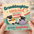 Granddaughter Birthday Card, Cute Woolly Sheep Knitting Card
