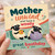 Mother Birthday Card, Unwind and Have a Woolly Great Baa - thday Card