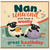 Nan Birthday Card, Woolly Great Baathday Card for Nan