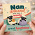 Nan Birthday Card, Woolly Great Baathday Card for Nan