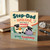 Step Dad Birthday Card, Funny Woolly Great Baathday Card
