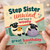 Step Sister Birthday Card, Unwind and Have a Woolly Great Birthday