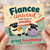 Fiancee Birthday Card, Woolly Great Baathday Card