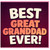 Great Granddad Birthday Card, Best Great Great Granddad Ever Card