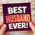 Best Husband Ever Card, Husband Birthday Card, Husband Appreciation Card