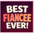 Fiancee Card, Best Fiancee Ever Greeting Card