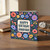 Grandfather Birthday Card, Floral Happy Birthday Card