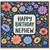 Nephew Birthday Card, Floral Happy Birthday Card
