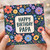Papa Birthday Card, Floral Happy Birthday Card for Papa