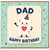 Dad Happy Birthday Card