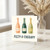 Funny Birthday Card - Fizzy‑O‑Therapy Champagne Bottles Watercolour Pun, For Prosecco & Bubbly Lovers, Celebration Drinks Humour