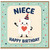 Niece Birthday Card, Cute Happy Birthday Card for Niece