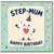 Step - Mum Birthday Card, Cute Happy Birthday Card for Step Mum