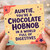 Auntie Humour Card, You're a Chocolate Hobnob in a World Full of Digestives