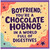 Boyfriend Chocolate Hobnob Funny Card