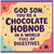 God Son Birthday Card, You're a Chocolate Hobnob in a World Full of Digestives Funny Card