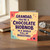 Grandad Card, Funny Chocolate Hobnob Quote Card