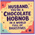 Husband Card, You're A Chocolate Hobnob In A World Full Of Digestives Funny Card