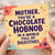 Mother's Day Card for Mum, Funny Chocolate Hobnob Greeting Card