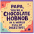 Papa Birthday Card, Papa Funny Chocolate Hobnob Card