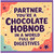 Partner Funny Chocolate Hobnob Card