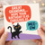 Great Grandma Birthday Card, Funny Cat Meow Birthday Card for Grandma