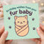 Birthday Wishes From Your Fur Baby Cat Birthday Card - Cute Swaddled Kitten, Paw Prints & Confetti - From the Pet to Pet Parent