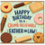Father - in - Law Birthday Card, Crumb - Believable Funny Biscuit - Themed Card