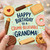 Grandma Birthday Card, Happy Birthday to a Crumb - believable Grandma Biscuit Themed Card