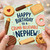 Nephew Birthday Card, Happy Birthday to a Crumb - believable Nephew