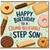 Step Son Birthday Card, Happy Birthday to a Crumb - believable Step Son